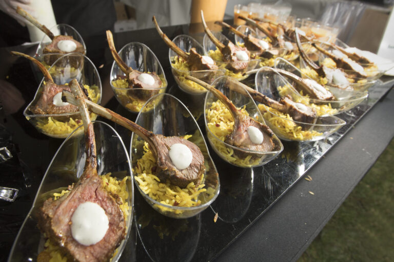 Tomahawk steak appetizers