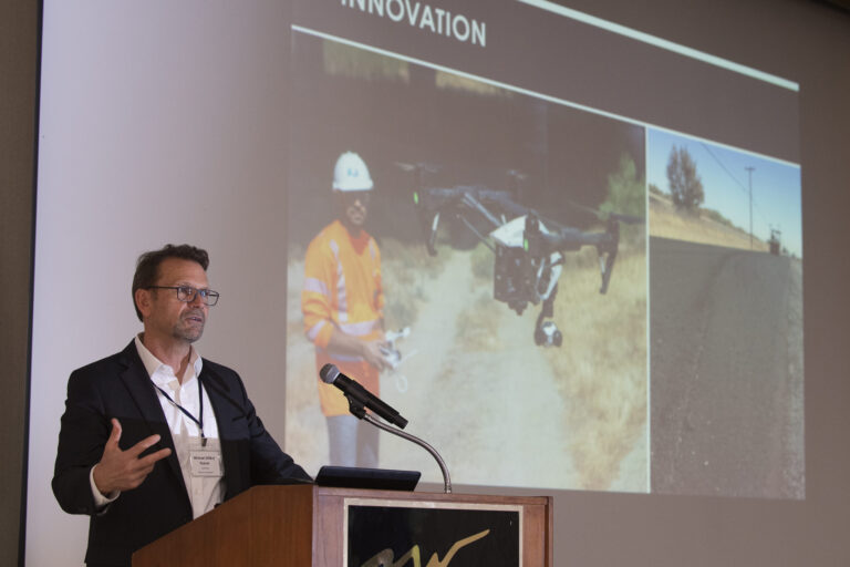 Deputy Director for CalTrans speaks at Civil Engineering Conference