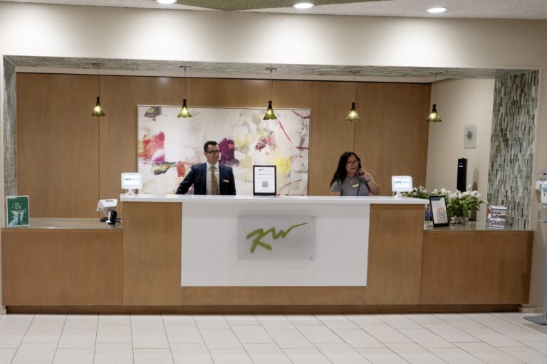 front desk