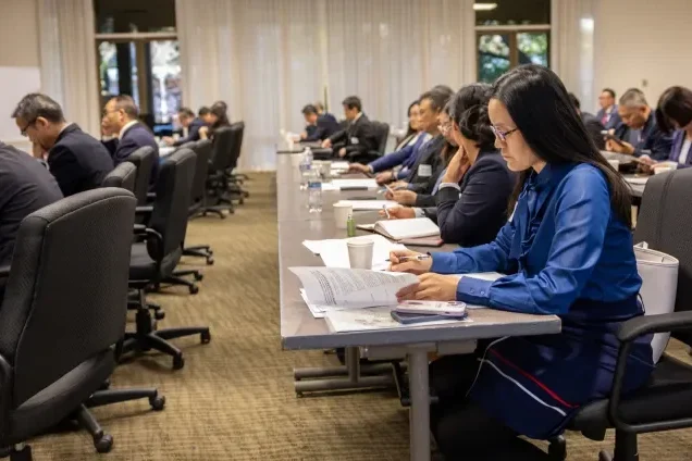 Business meeting event