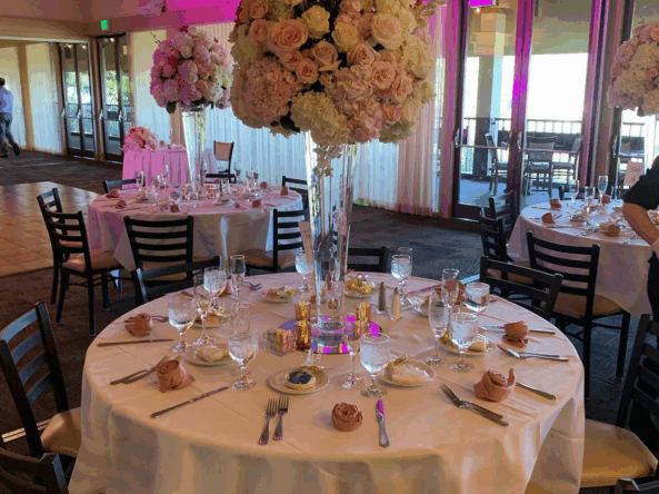 wedding banquet table