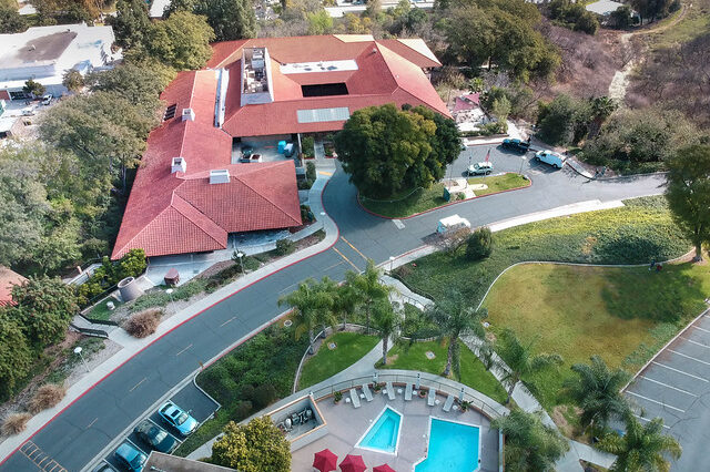 aerial view of Kellogg West